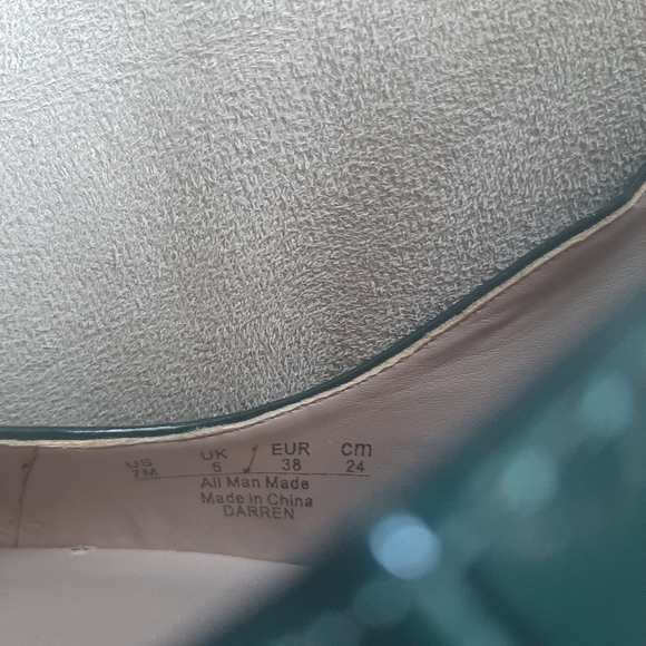 Franco Sarto Forest Green Pumps - Picture 5 of 9